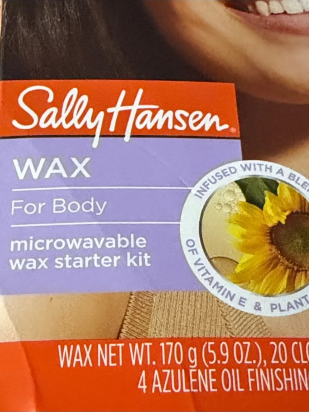 NWT Sally Hansen Body Wax Starter Kit